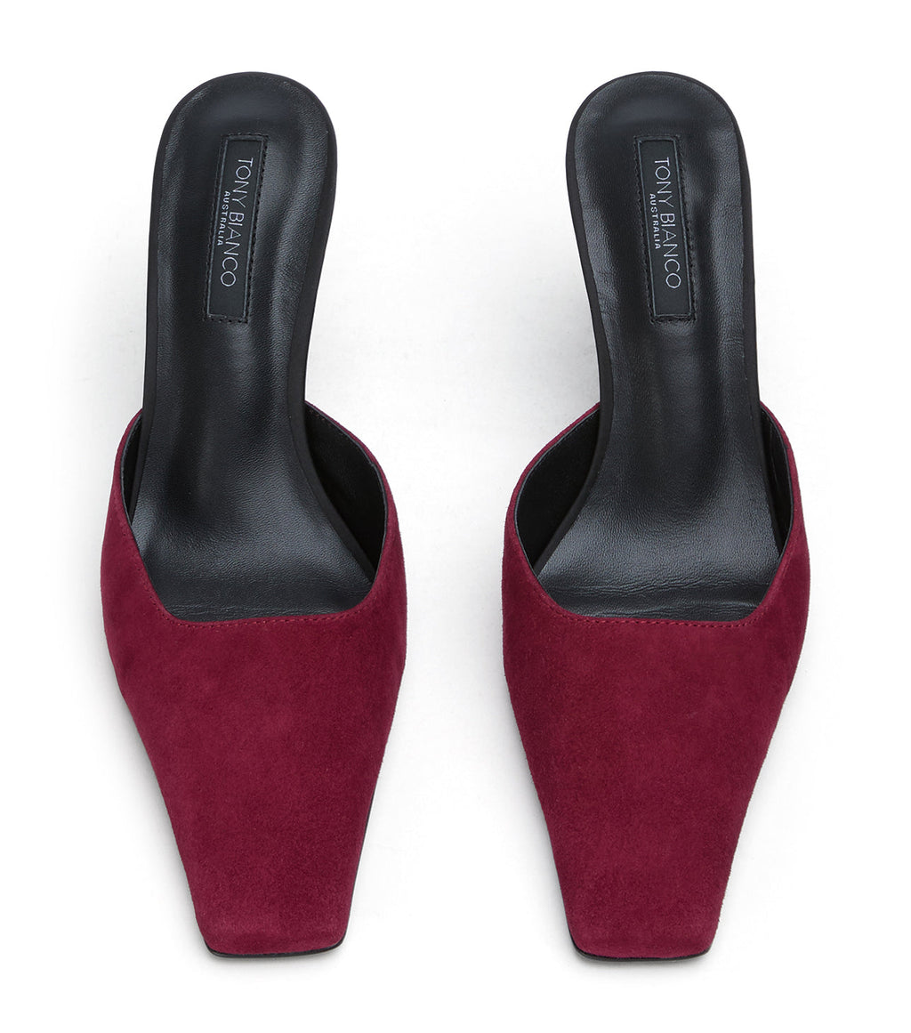 Jasmin Bordeaux Suede