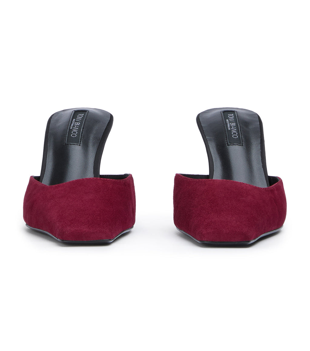 Jasmin Bordeaux Suede