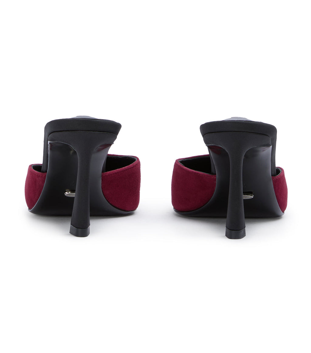 Jasmin Bordeaux Suede