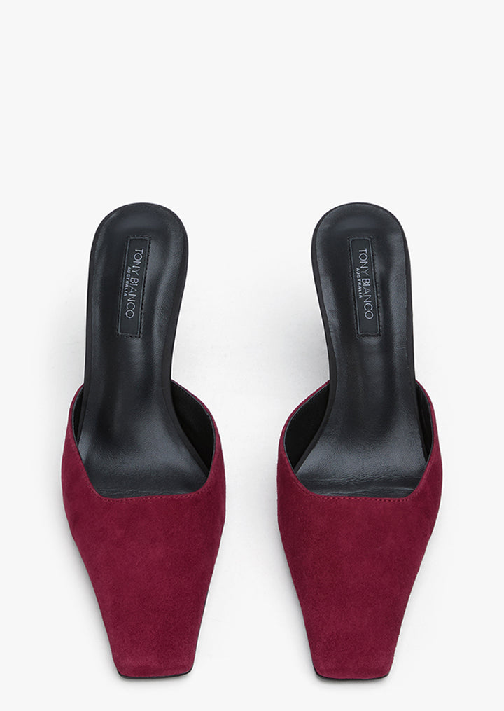 Jasmin Bordeaux Suede