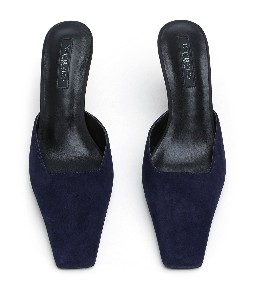 Jasmin Navy Suede