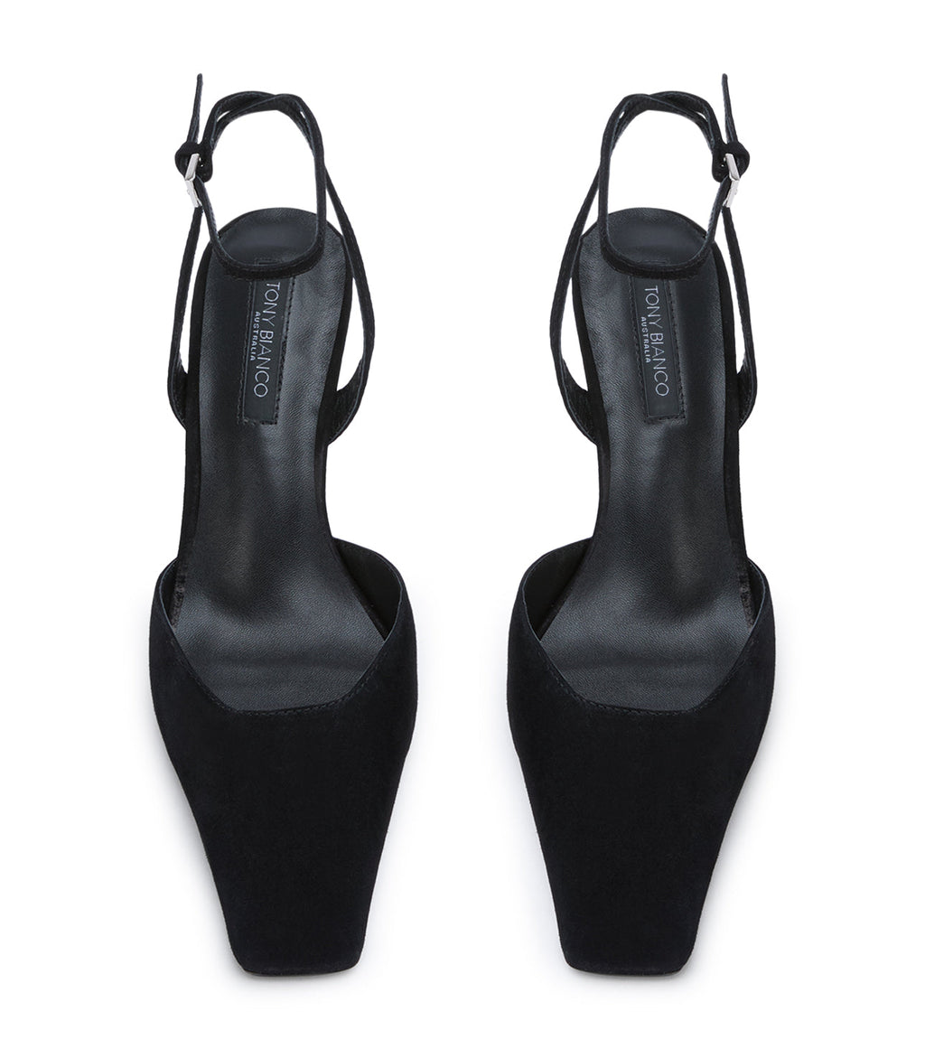 Jolie Black Suede