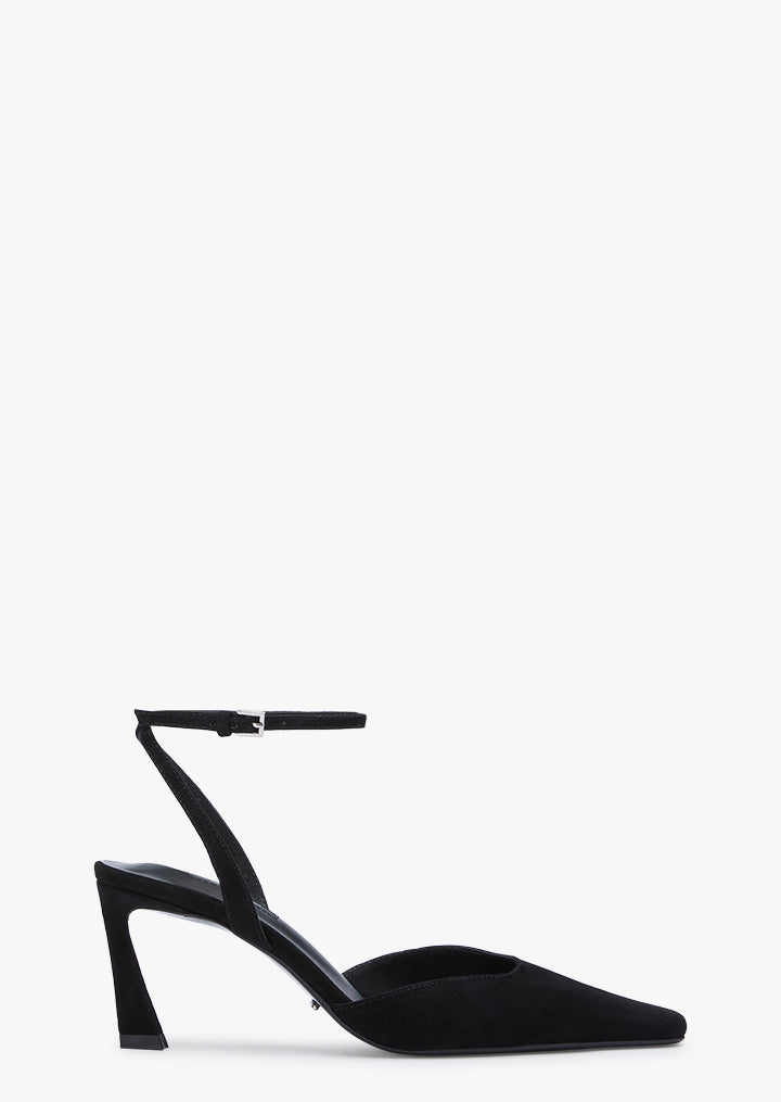 Jolie Black Suede
