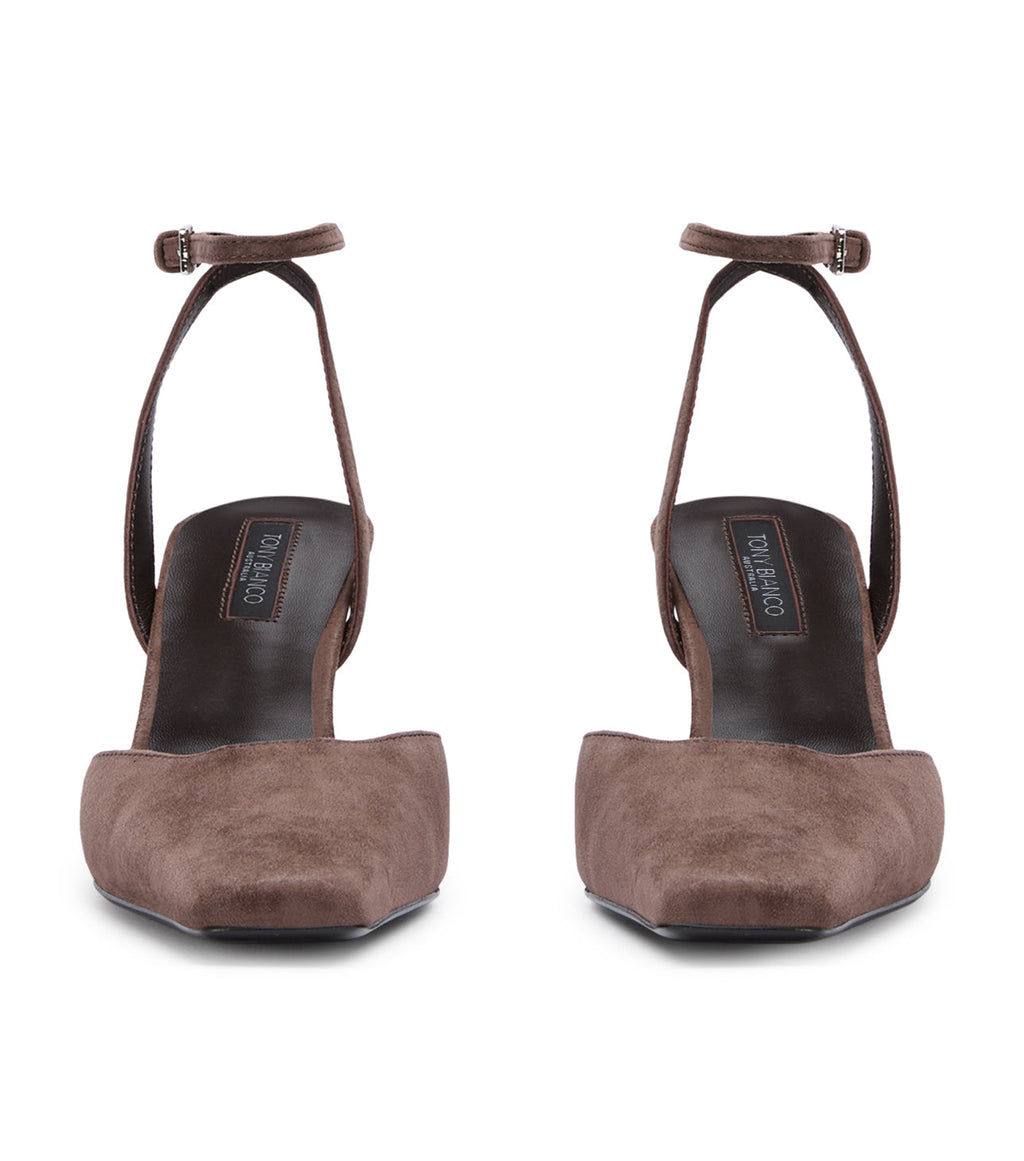 Jolie Espresso Suede