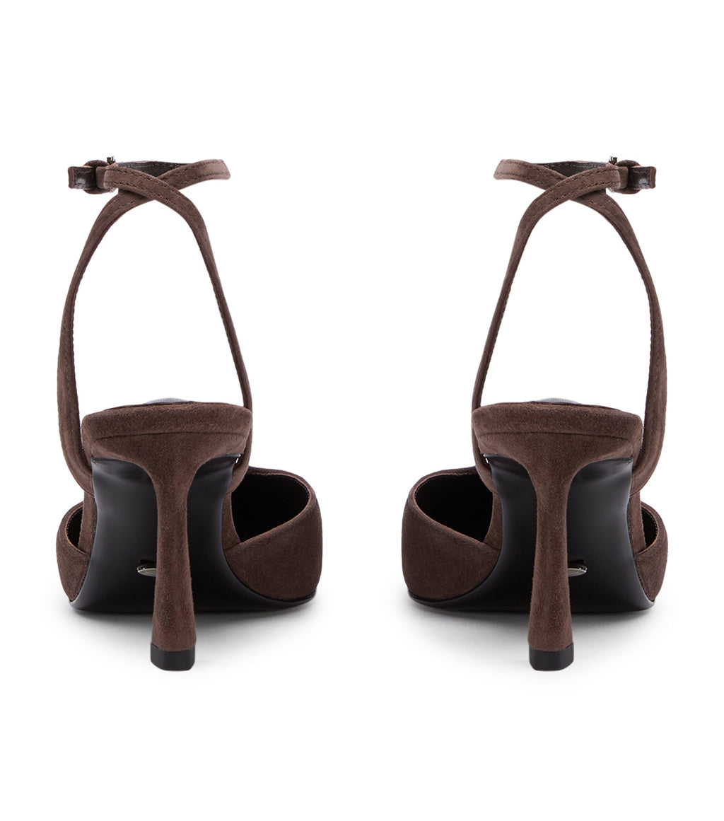 Jolie Espresso Suede