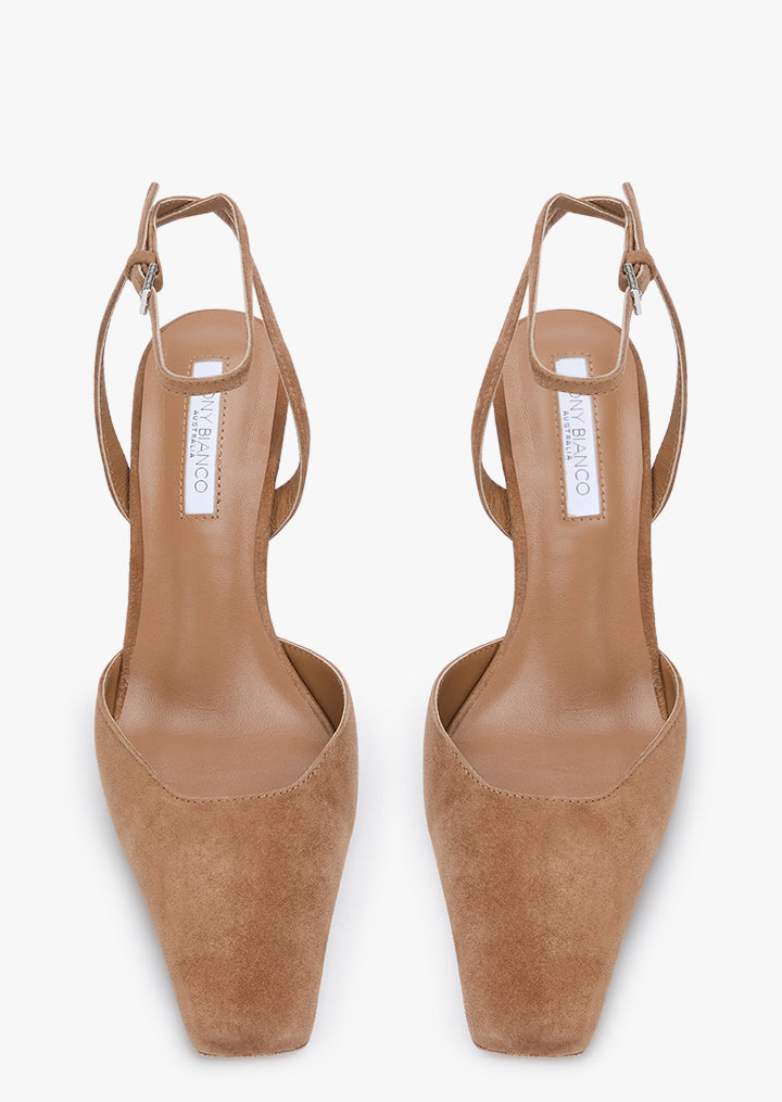 Jolie Taupe Suede