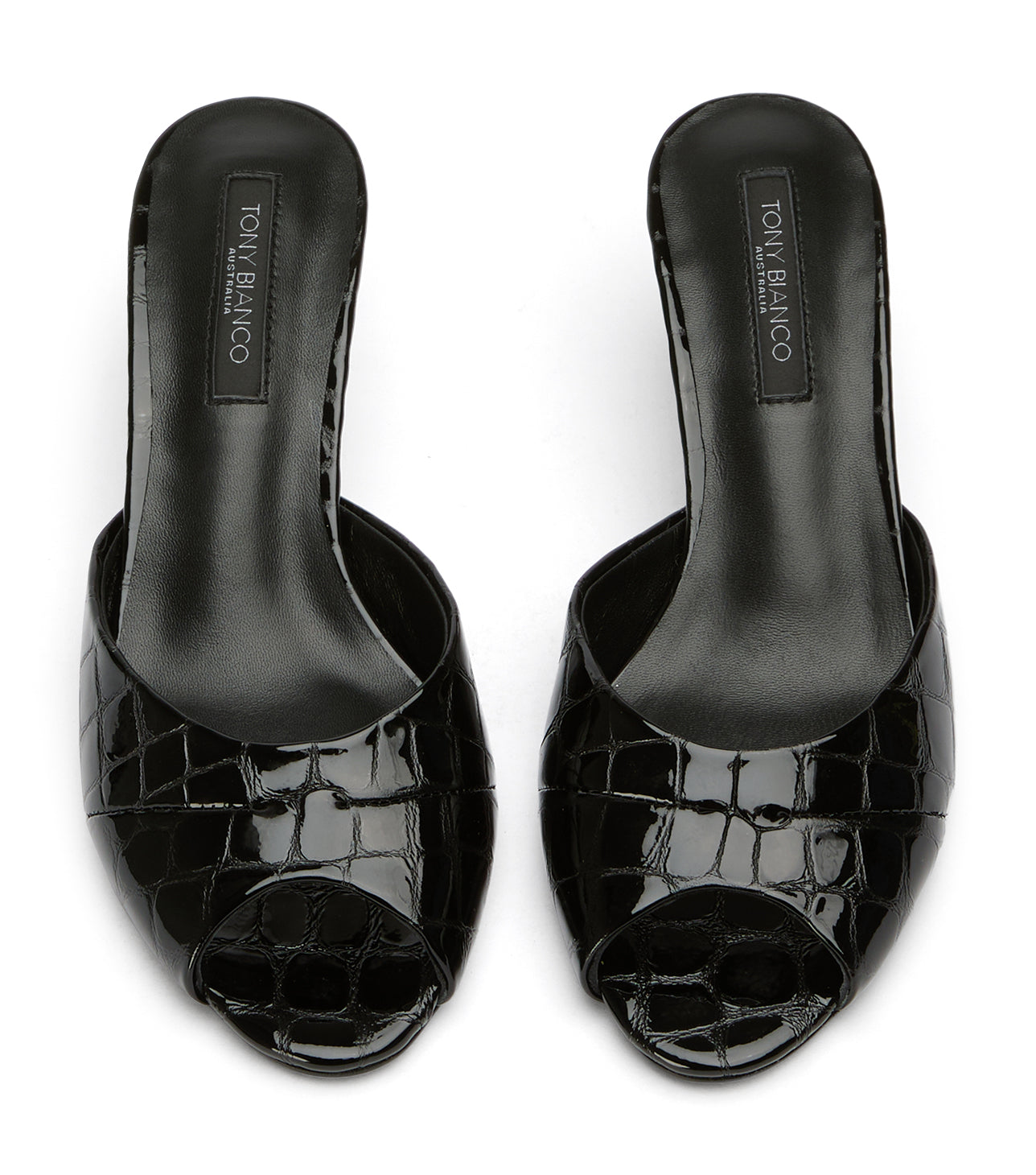 Kasey Black Croc Patent