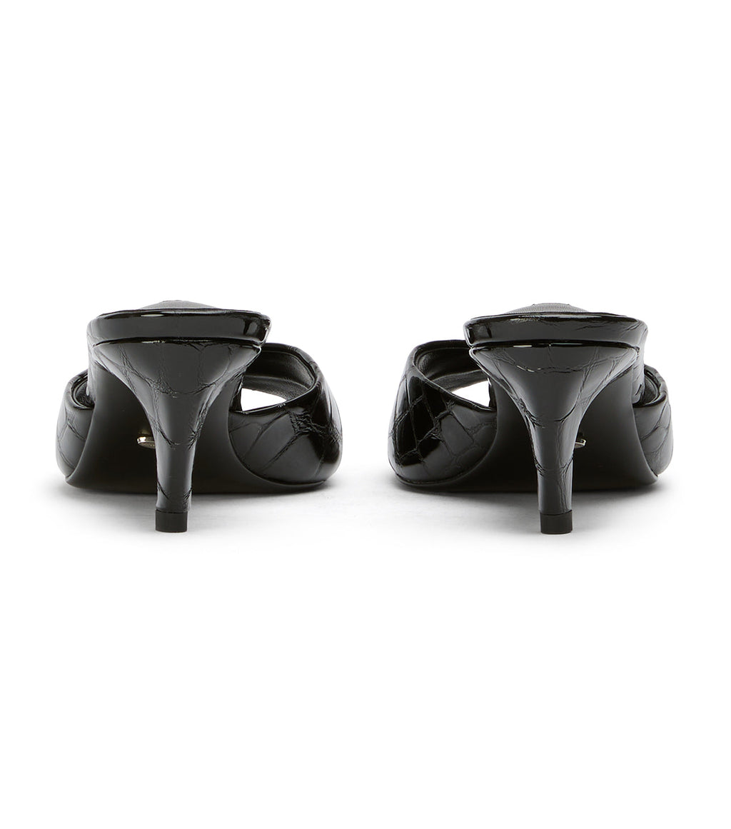 Kasey Black Croc Patent