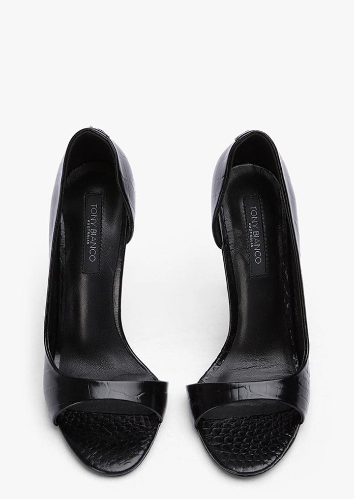 Kiara Black Croc
