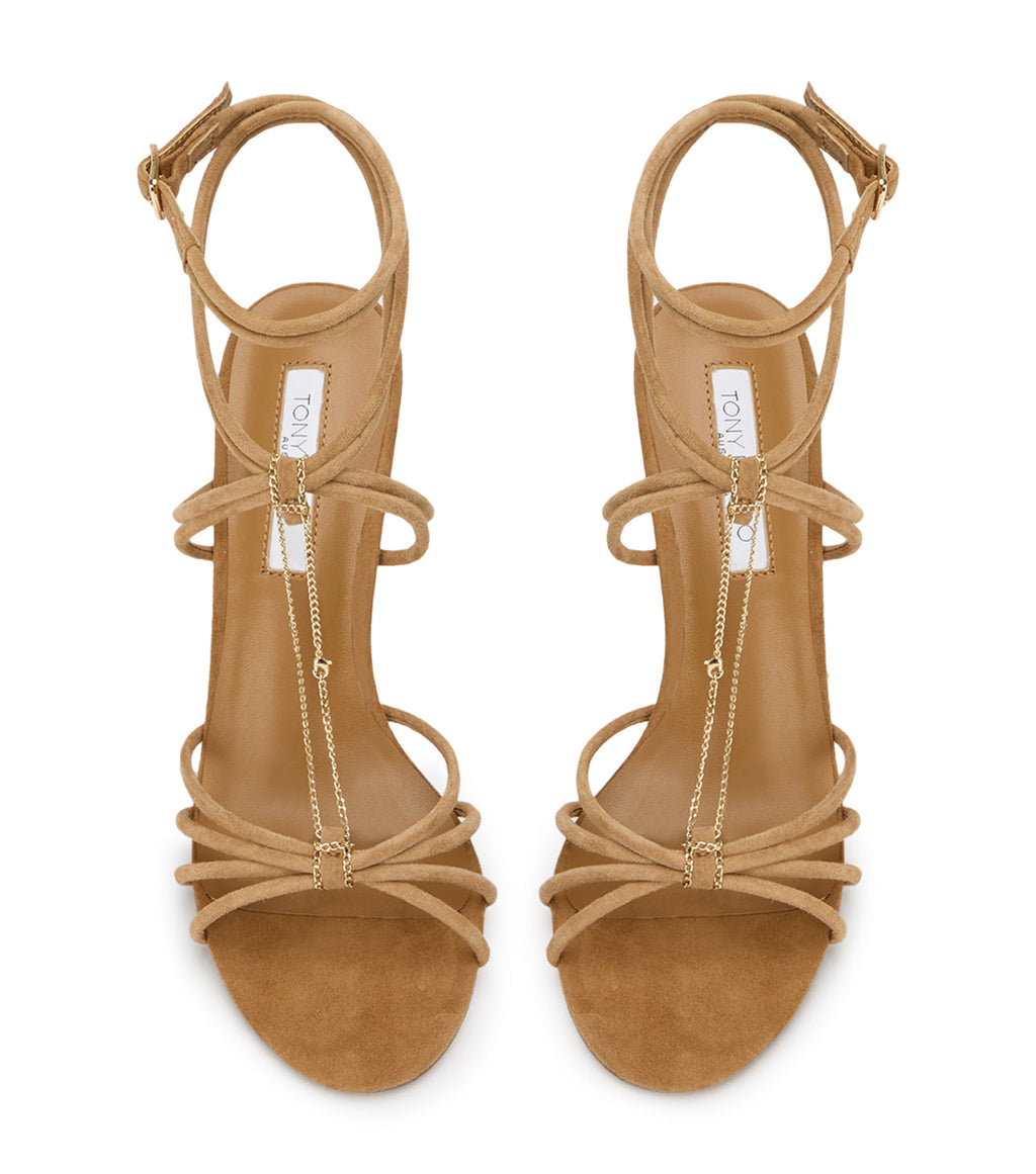 Lonnie Taupe Suede