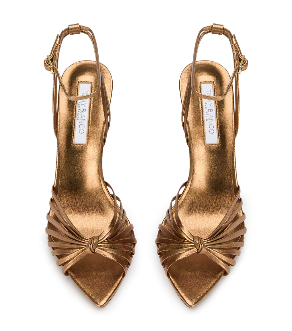 Maxos Bronze Nappa Metallic