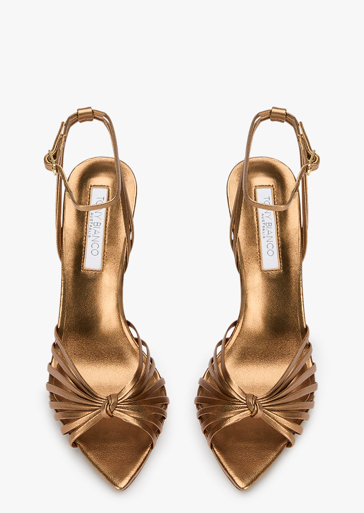 Maxos Bronze Nappa Metallic