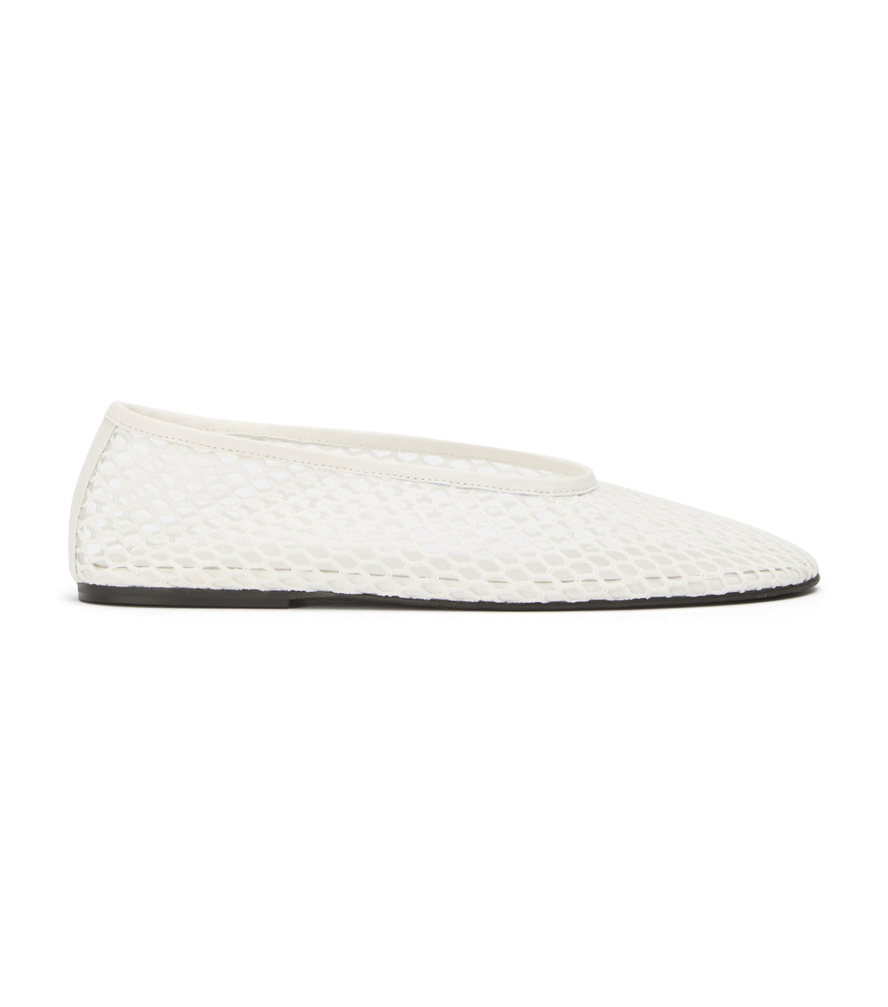 Mazey White Mesh