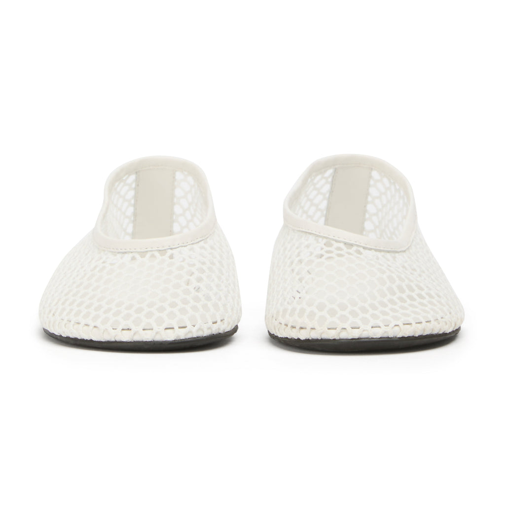 Mazey White Mesh