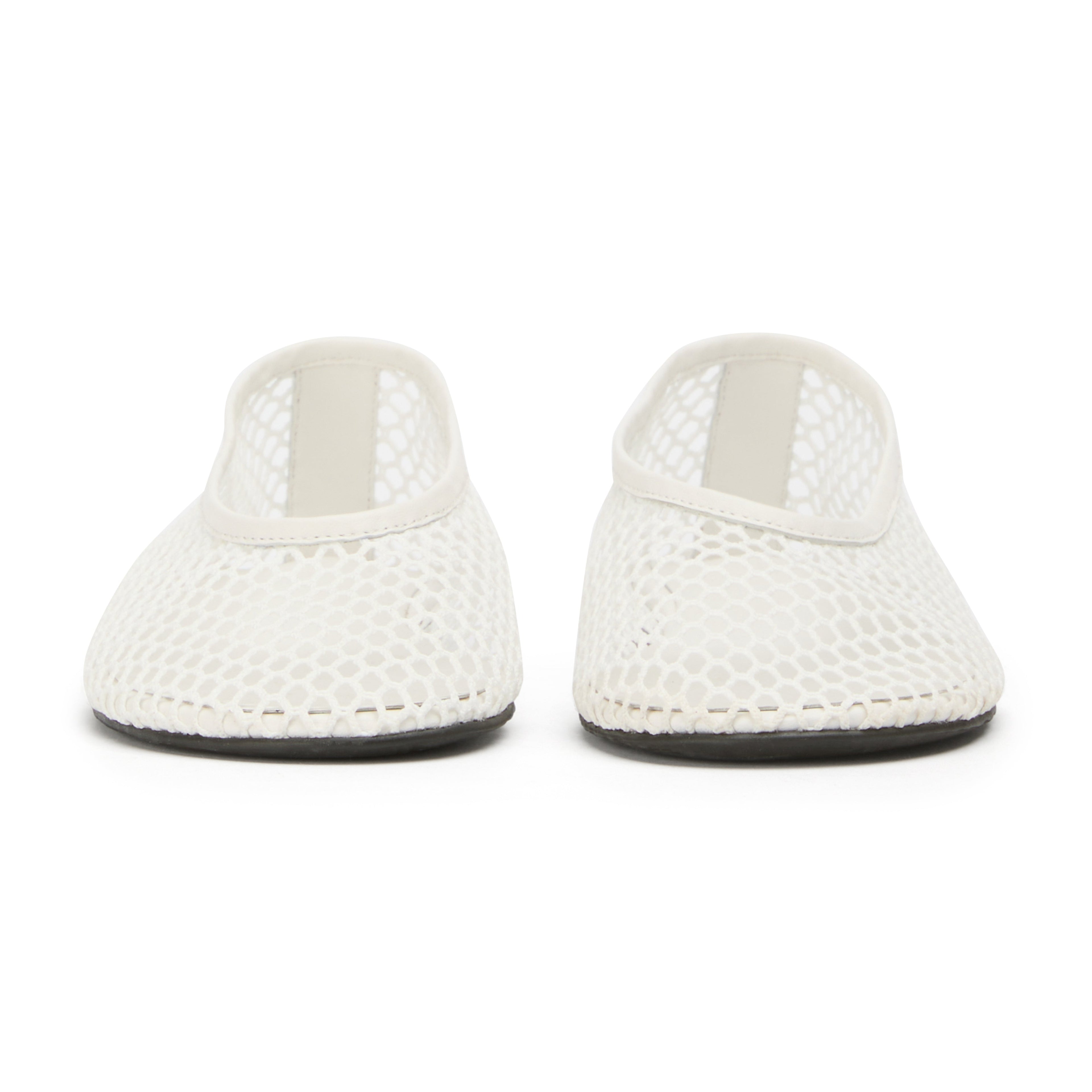 Mazey White Mesh