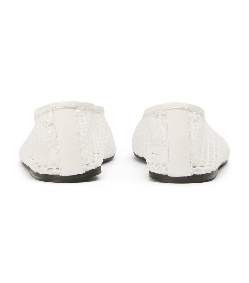 Mazey White Mesh