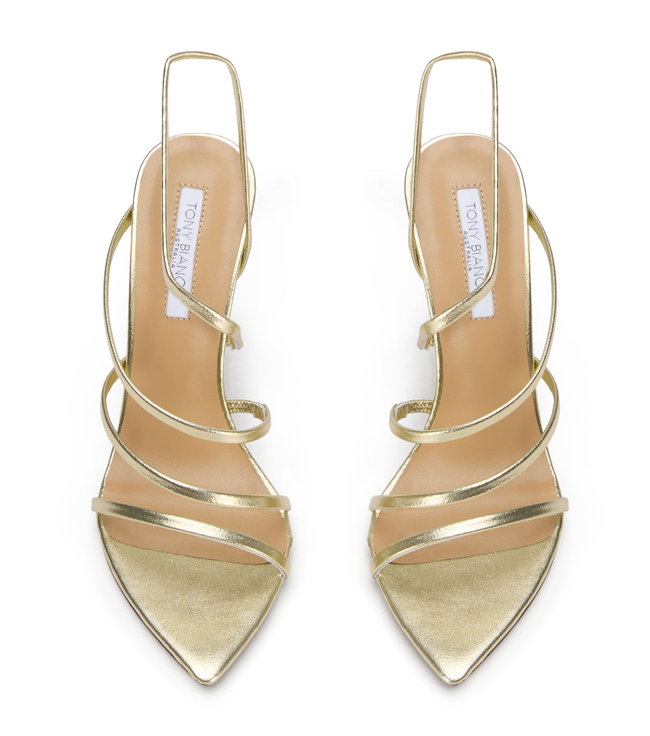 Milana Gold Nappa Metallic