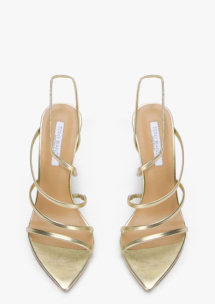 Milana Gold Nappa Metallic
