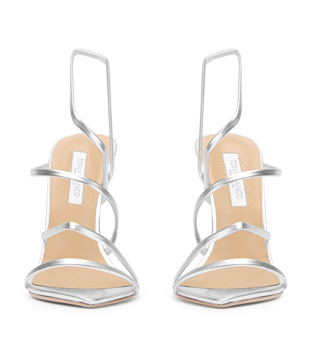 Milana Silver Nappa Metallic