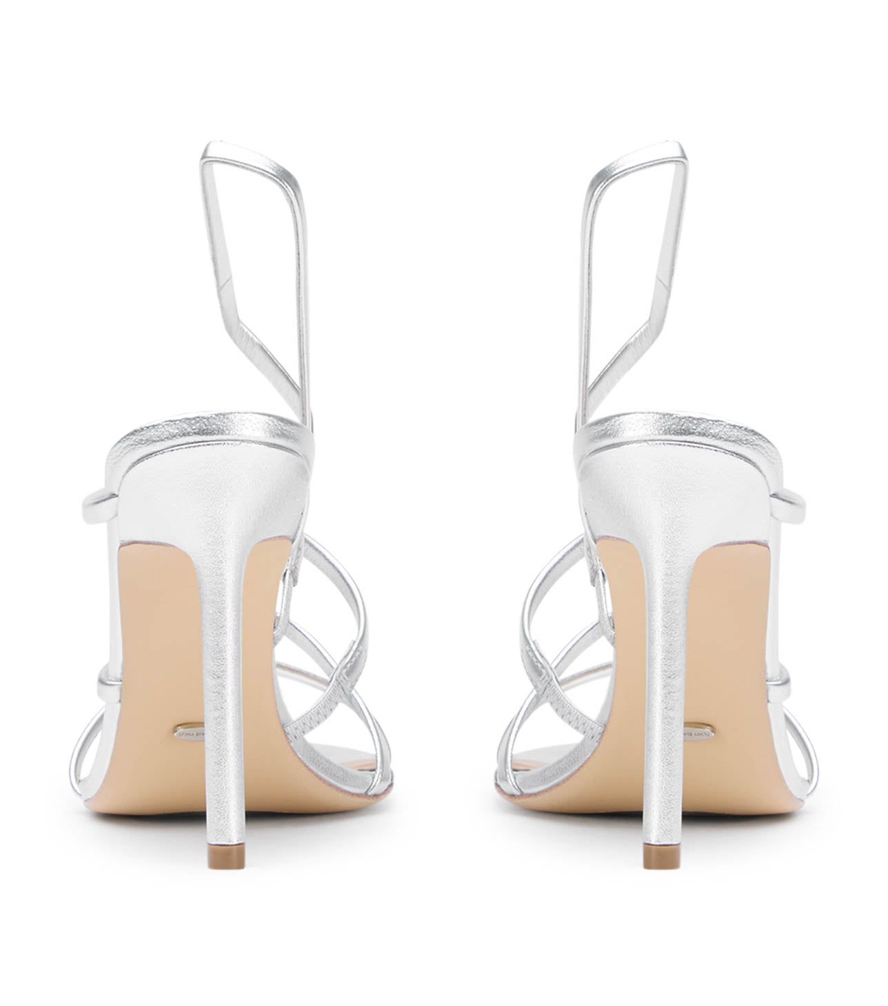 Milana Silver Nappa Metallic