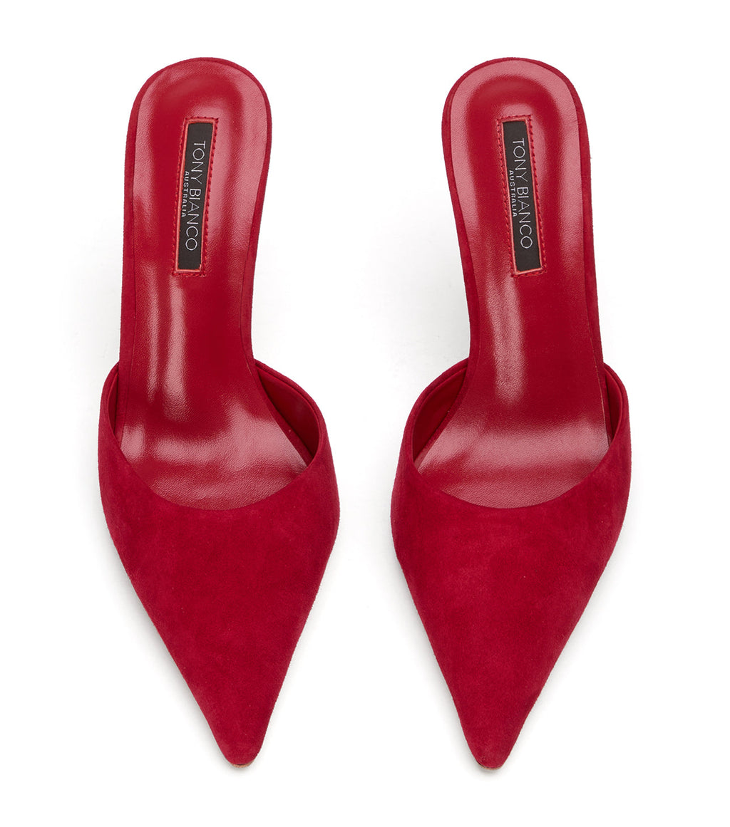 Nash Scarlet Suede