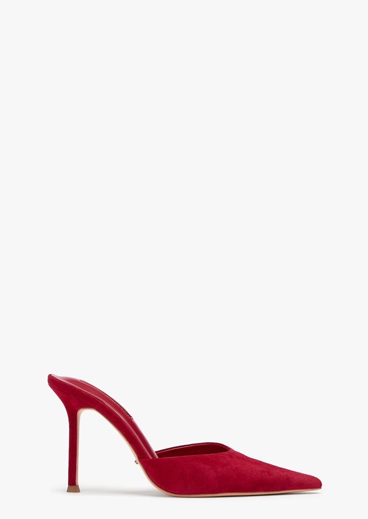 Nash Scarlet Suede