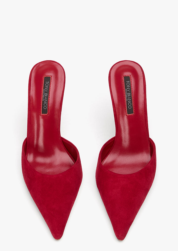 Nash Scarlet Suede