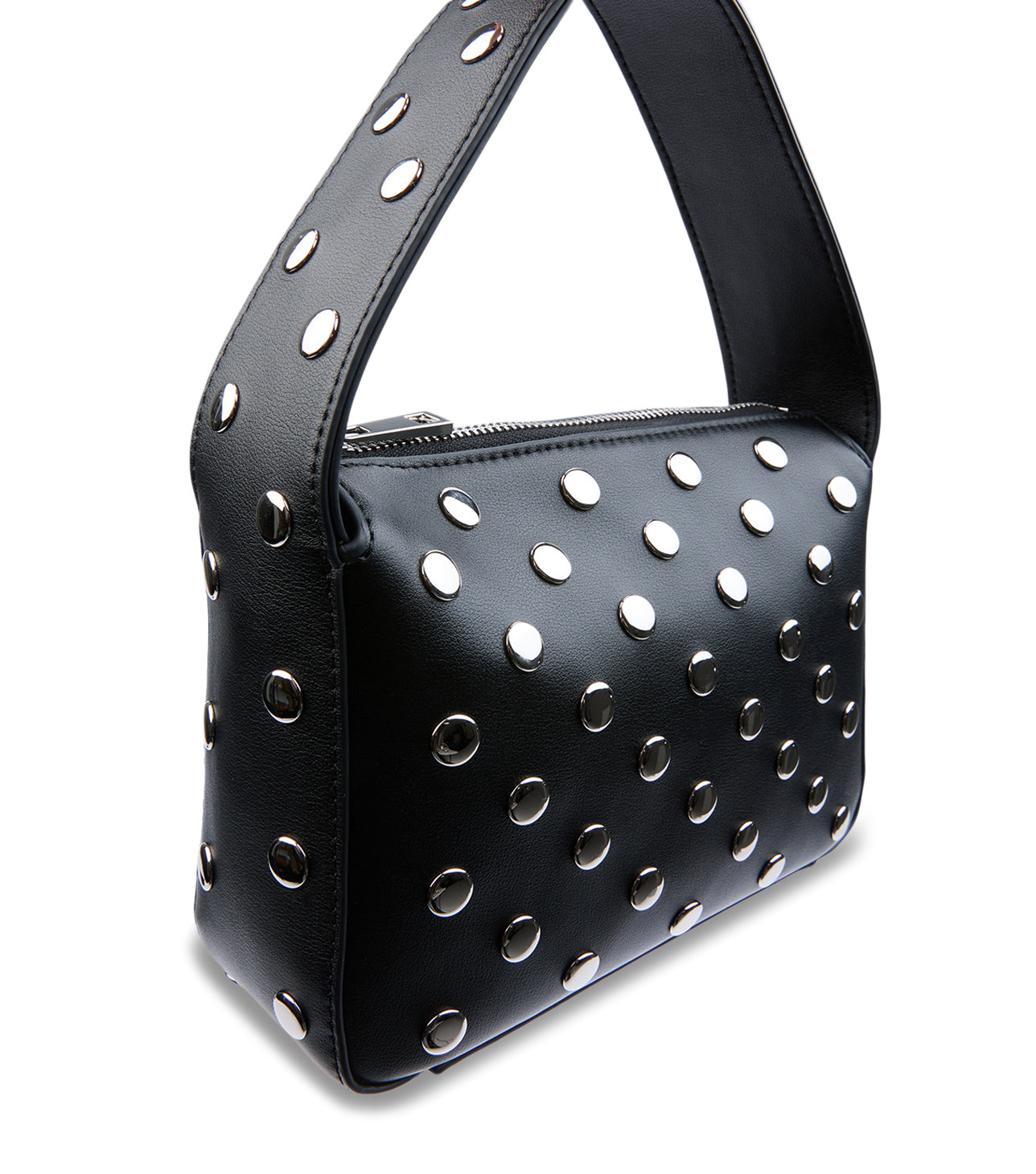 Natty Black Nappa/Studs