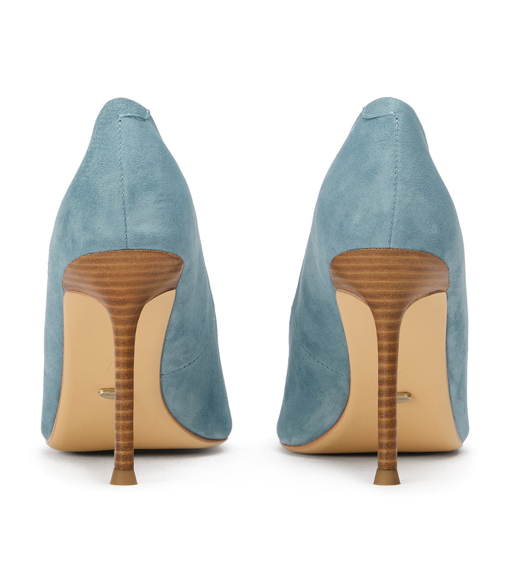 Niki Denim Suede