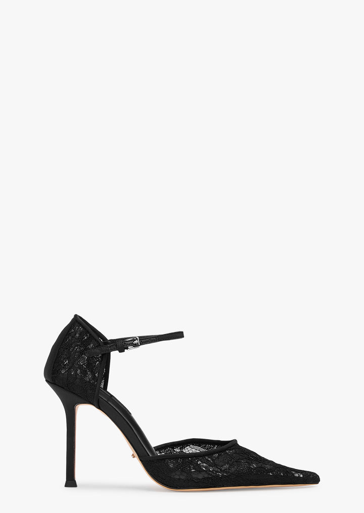 Nina Black Brocade