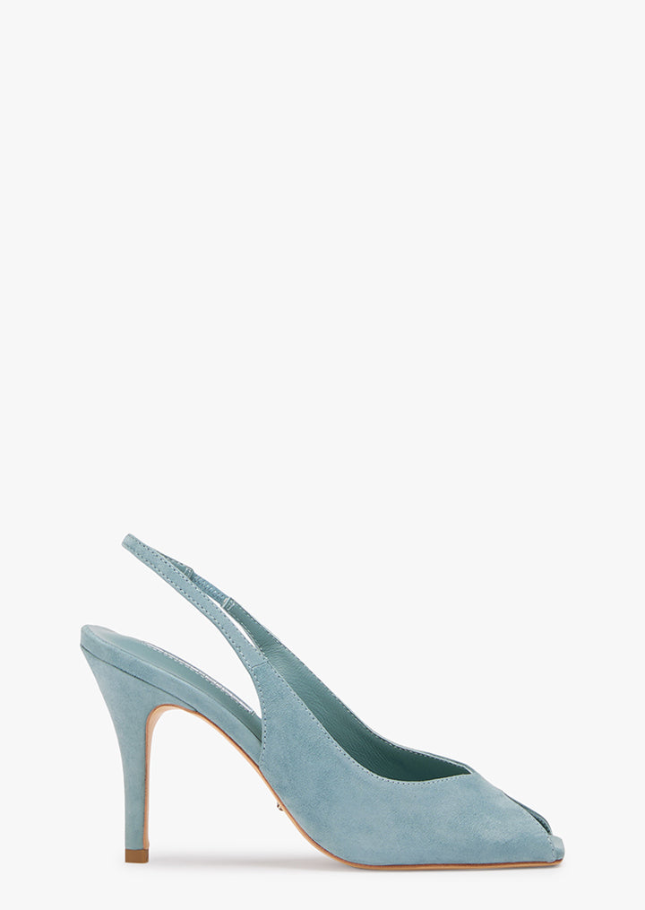 Peggy Denim Suede