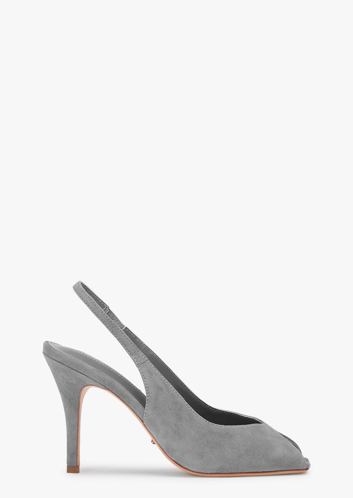 Peggy Grey Suede
