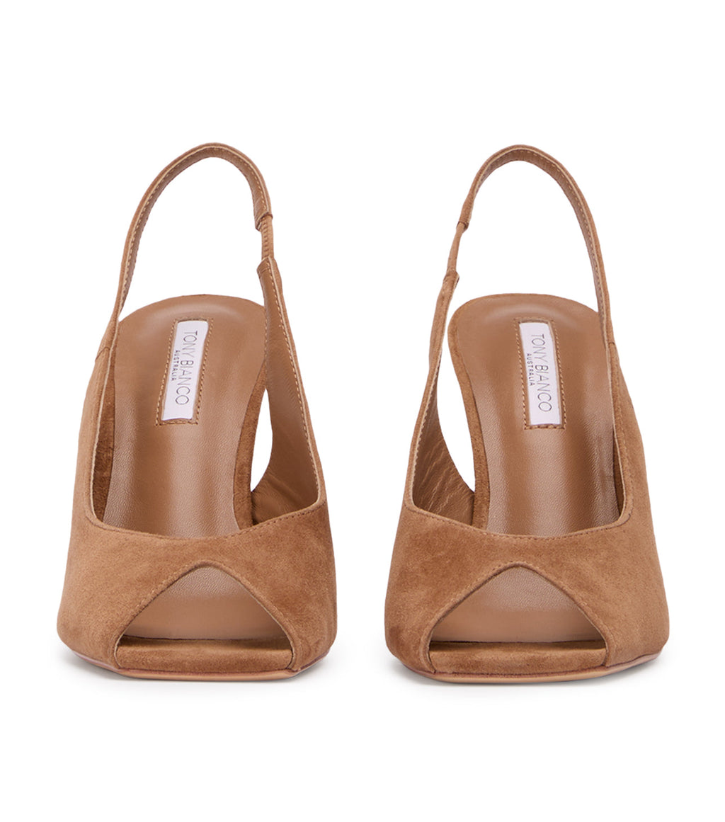 Peggy Taupe Suede