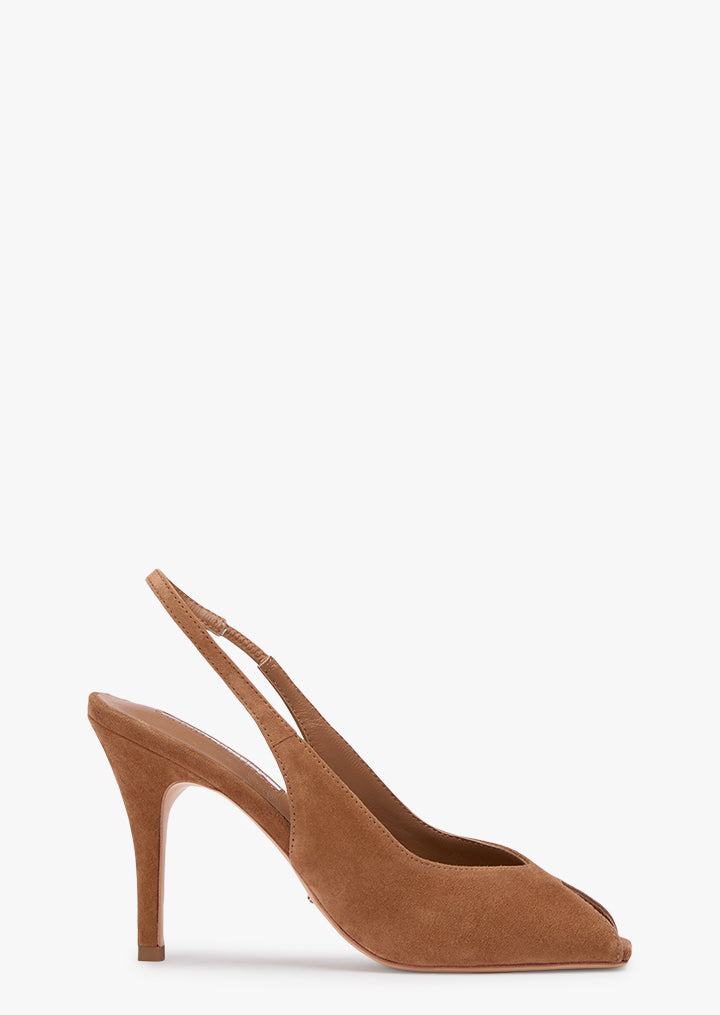 Peggy Taupe Suede
