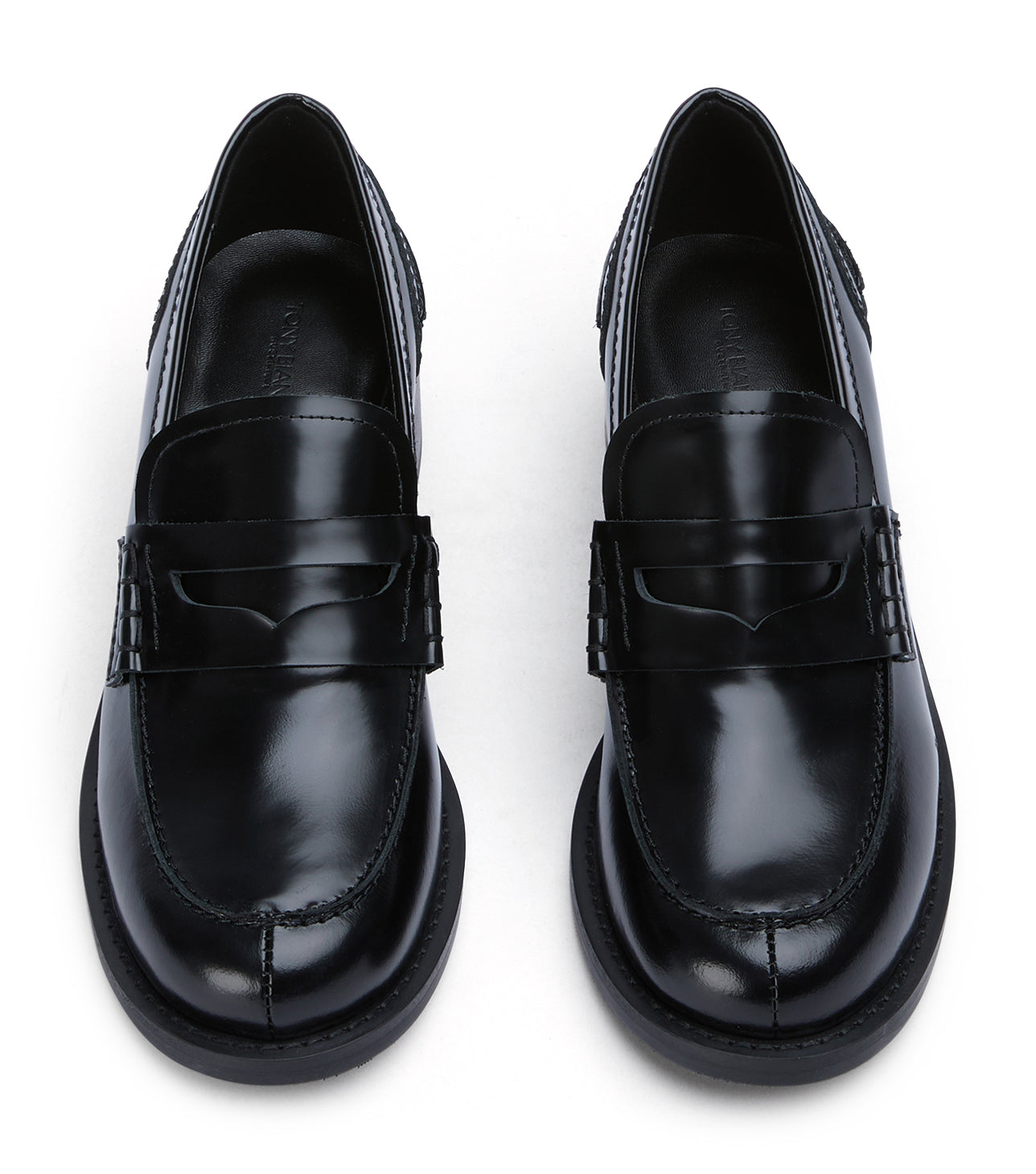 Polly Black Hi Shine