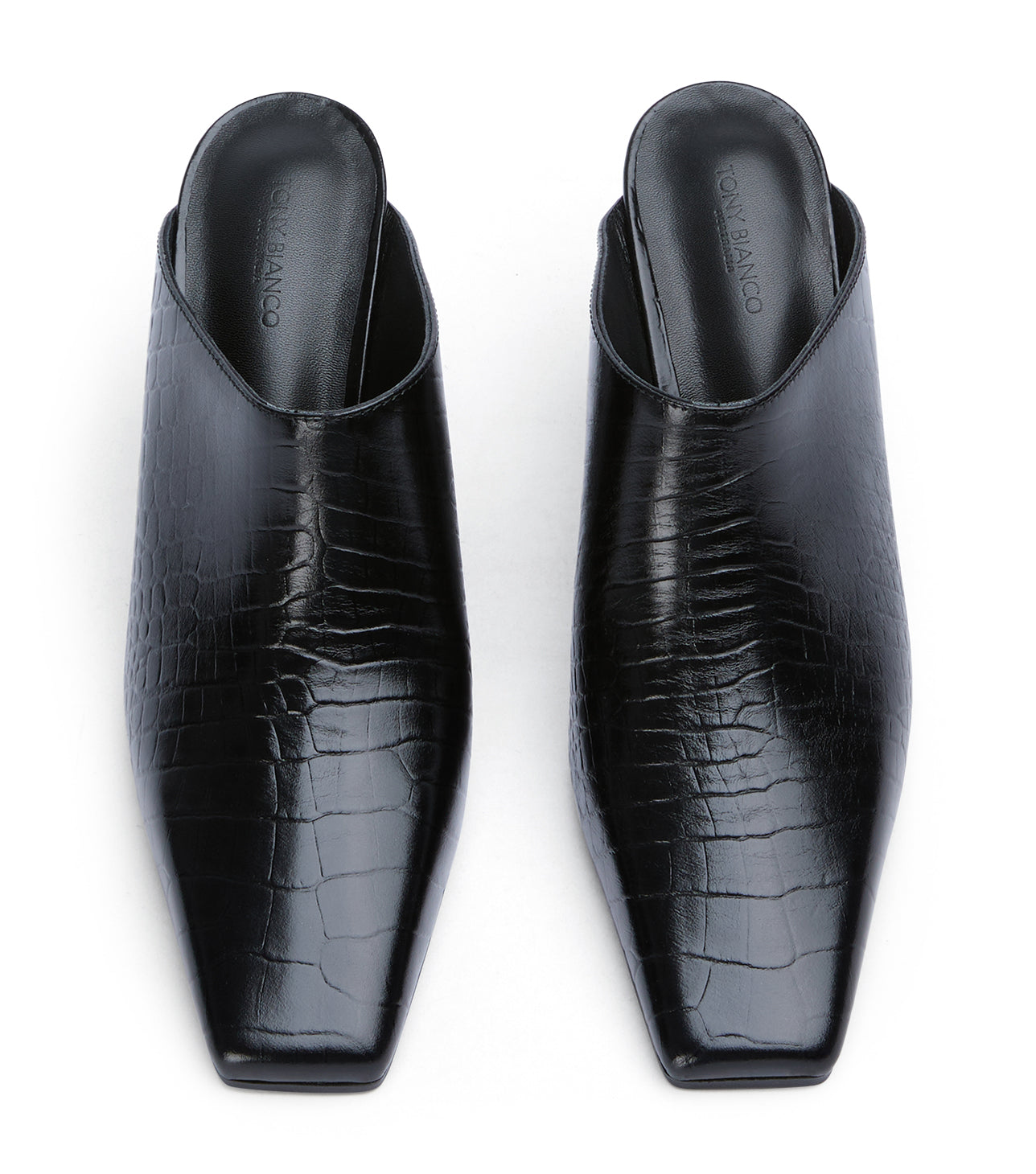 Quade Black Croc