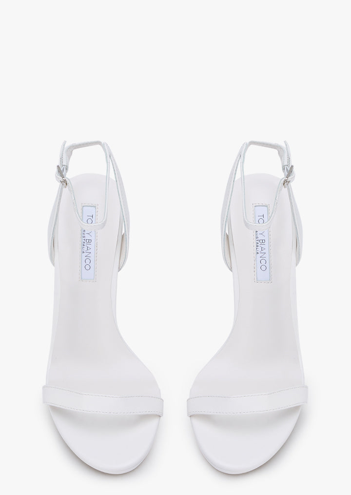 Skye White Nappa