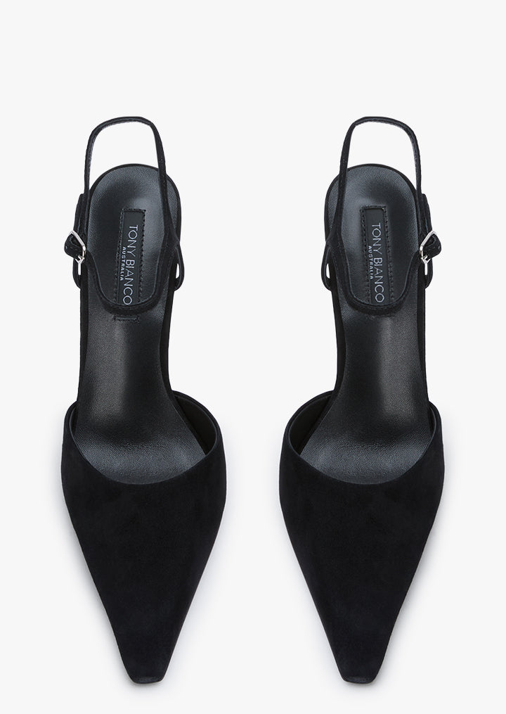 Spice Black Suede