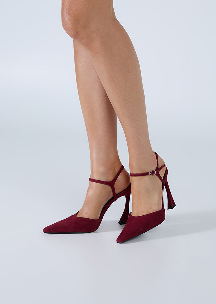 Spice Bordeaux Suede