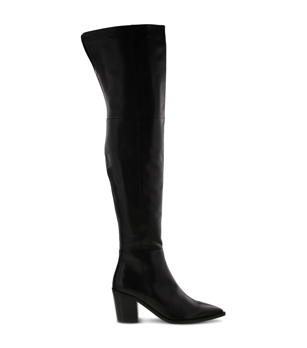 Stefani Black Como Long Boots
