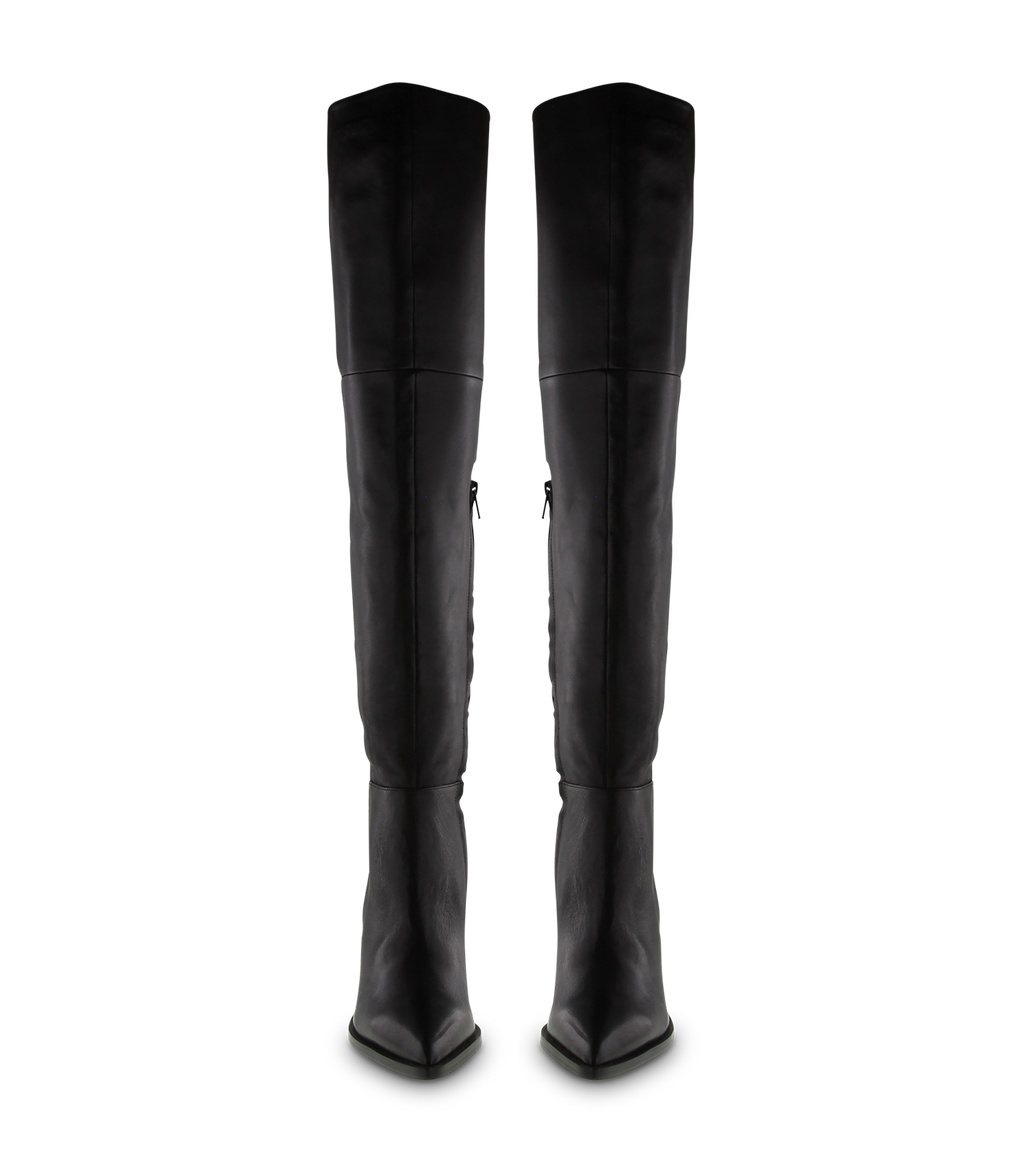 Stefani Black Como Long Boots