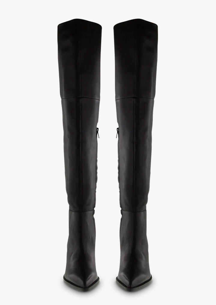 Stefani Black Como Long Boots