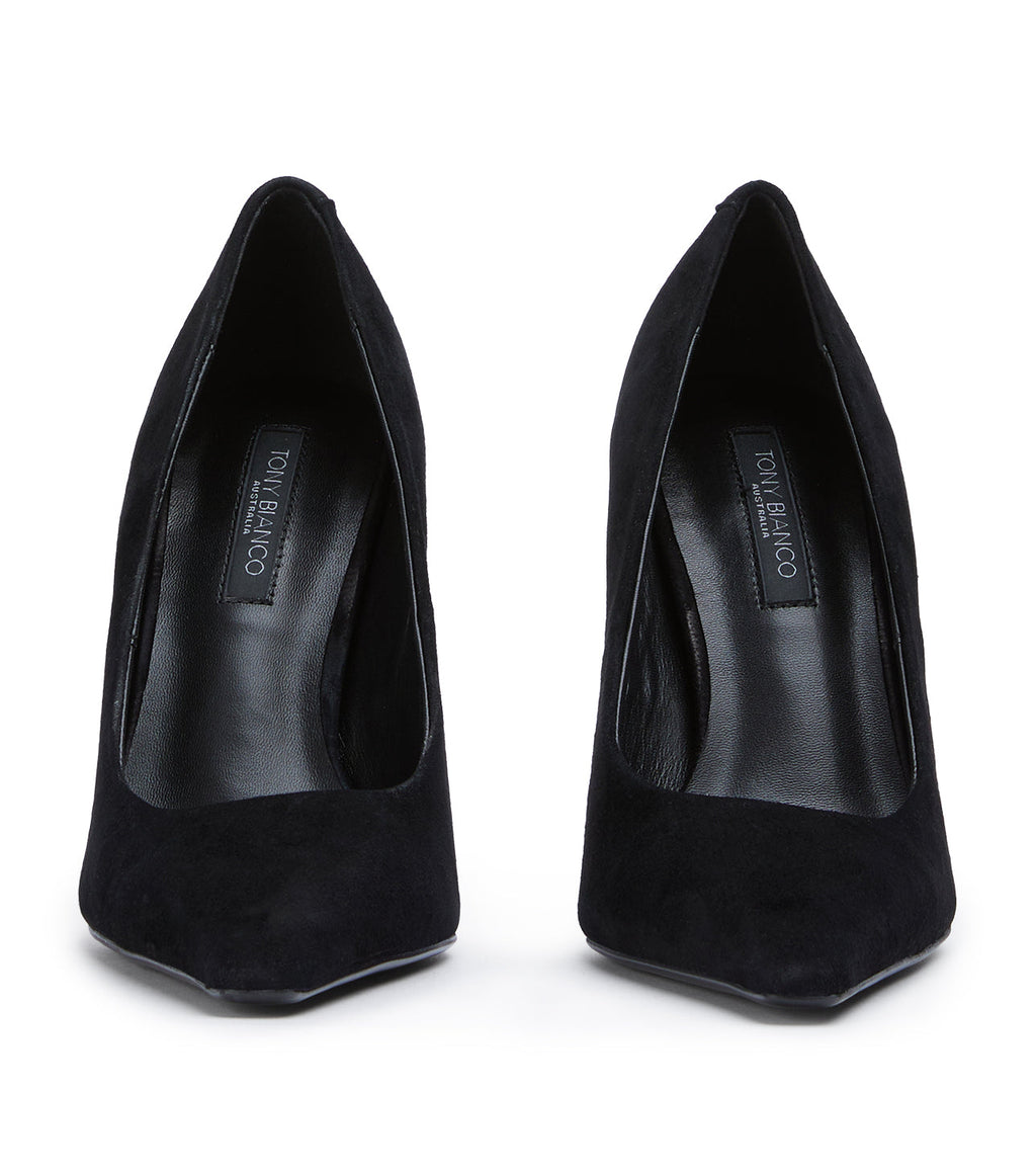 Swish Black Suede