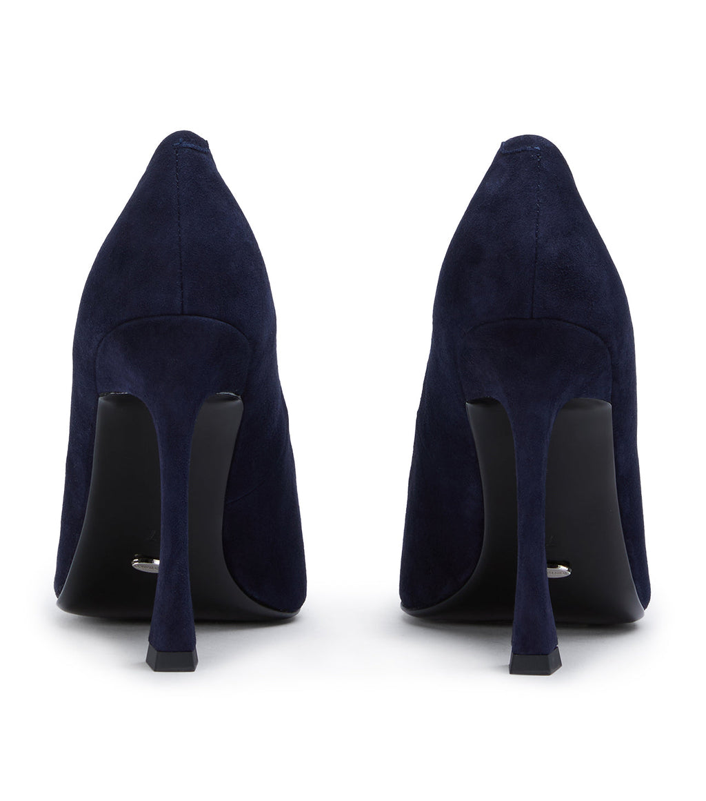 Swish Navy Suede