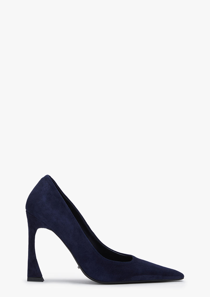 Swish Navy Suede
