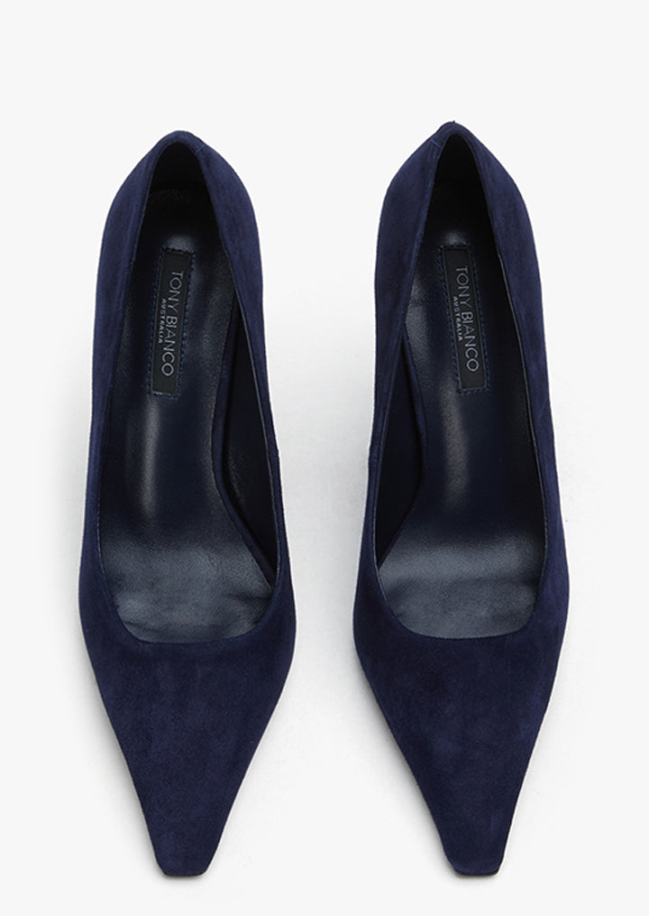 Swish Navy Suede