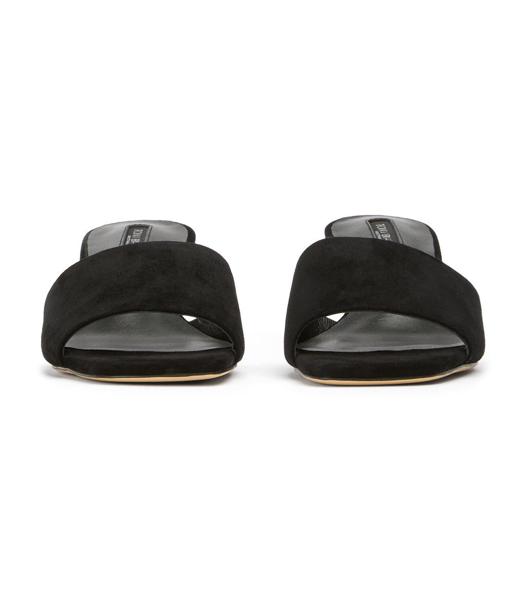 Tate Black Suede
