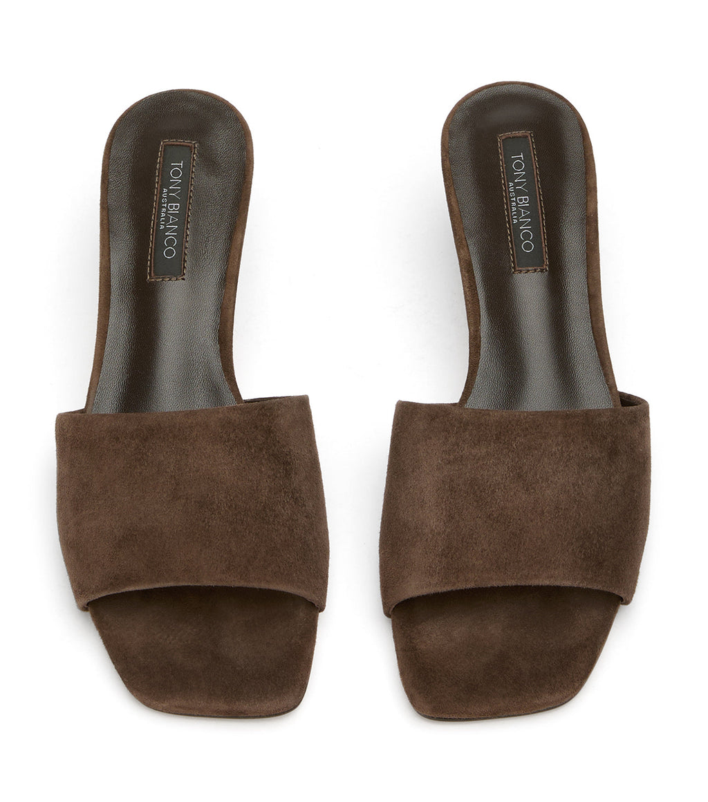 Tate Espresso Suede