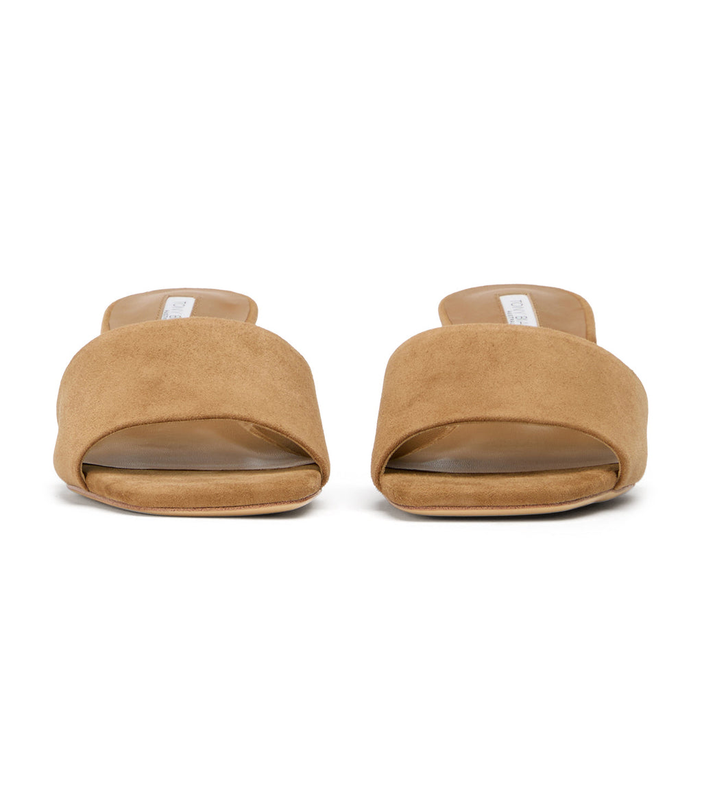 Tate Taupe Suede