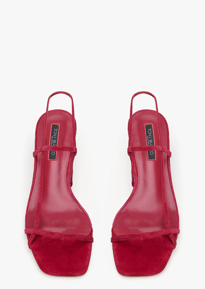 Tiffany Scarlet Suede
